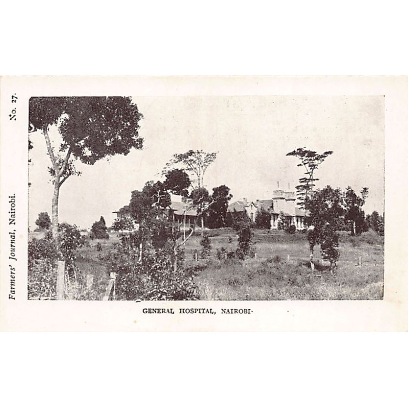 Rare collectable postcards of Kenya. Vintage Postcards of Kenya