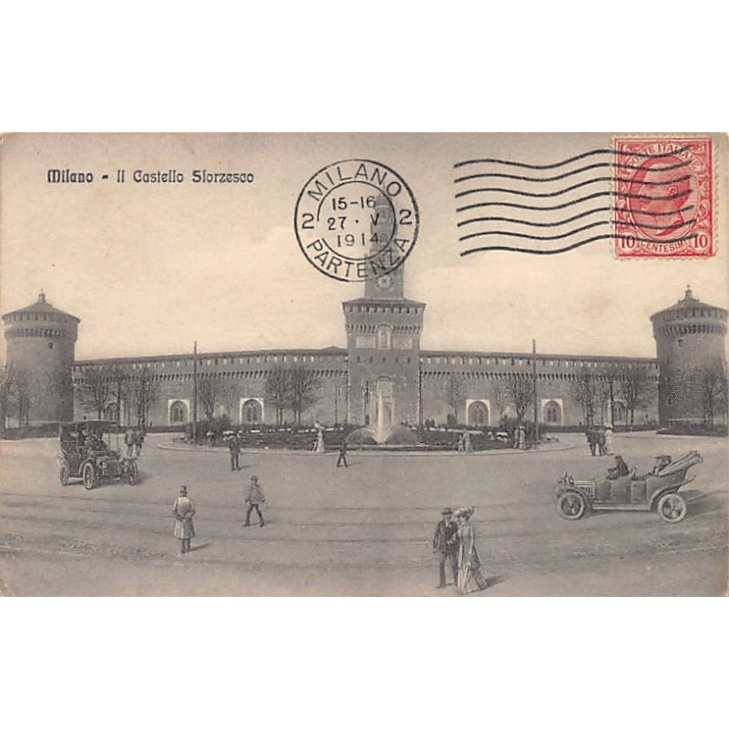 Rare collectable postcards of Italy. Vintage Postcards of Italy