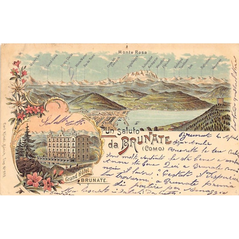 Rare collectable postcards of Italy. Vintage Postcards of Italy