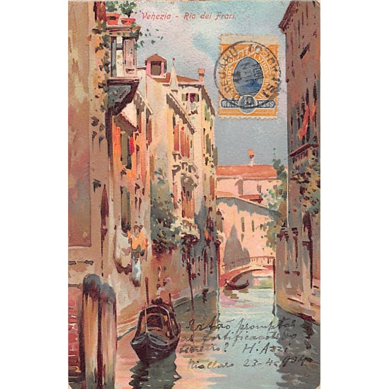 Rare collectable postcards of Italy. Vintage Postcards of Italy