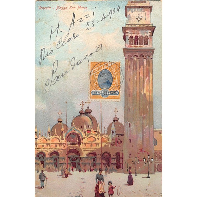 Rare collectable postcards of Italy. Vintage Postcards of Italy