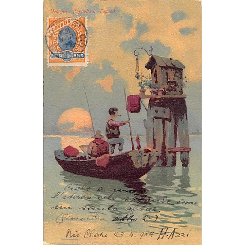 Rare collectable postcards of Italy. Vintage Postcards of Italy