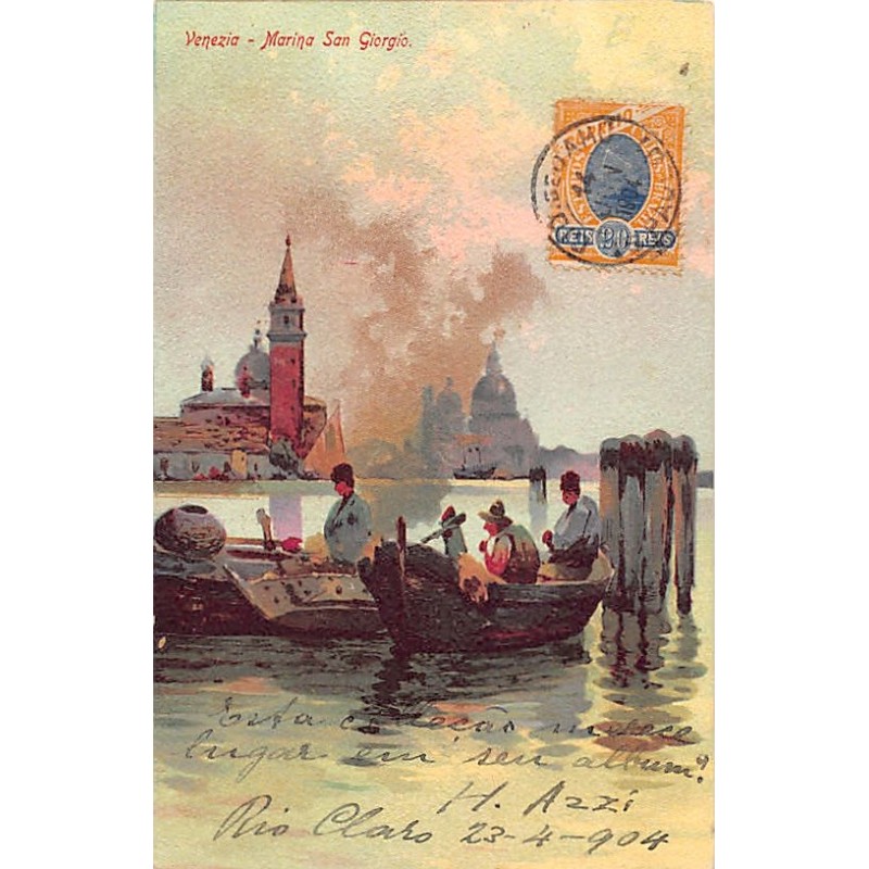 Rare collectable postcards of Italy. Vintage Postcards of Italy