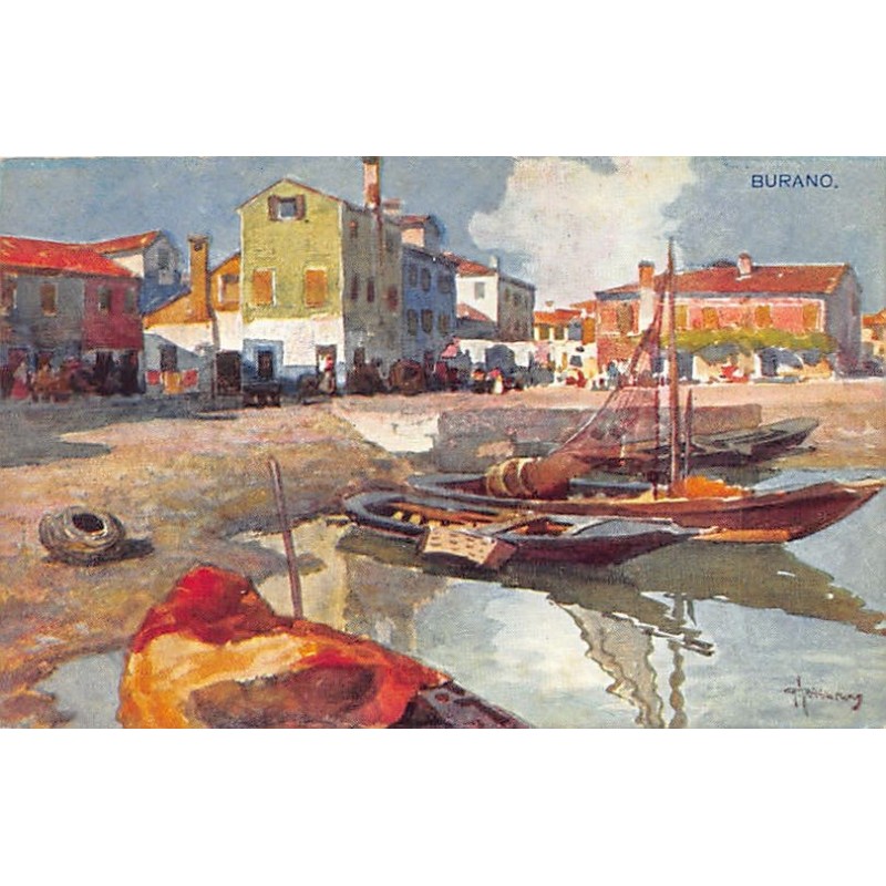 Rare collectable postcards of Italy. Vintage Postcards of Italy