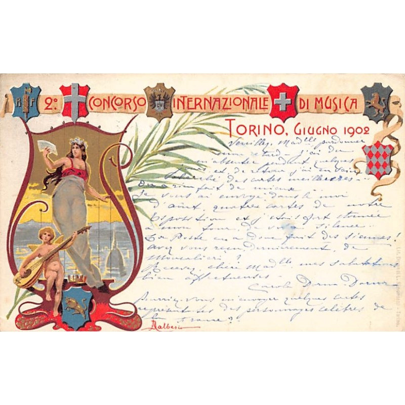 Rare collectable postcards of Italy. Vintage Postcards of Italy