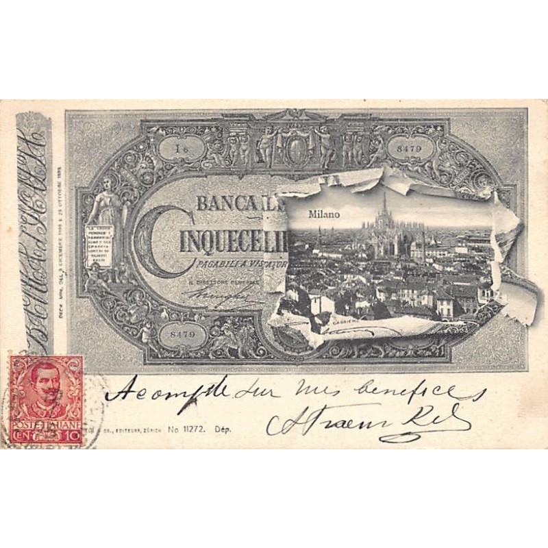 Rare collectable postcards of Italy. Vintage Postcards of Italy