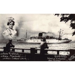 Rare collectable postcards of Guadeloupe. Vintage Postcards of Guadeloupe