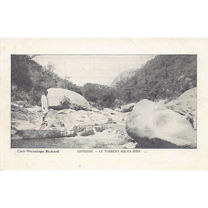 Rare collectable postcards of Ethiopia. Vintage Postcards of Ethiopia
