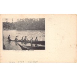 Rare collectable postcards of Gabon. Vintage Postcards of Gabon