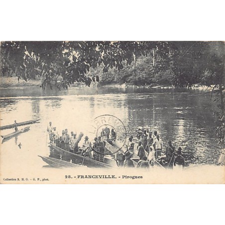 Rare collectable postcards of Gabon. Vintage Postcards of Gabon