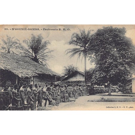 Rare collectable postcards of Gabon. Vintage Postcards of Gabon