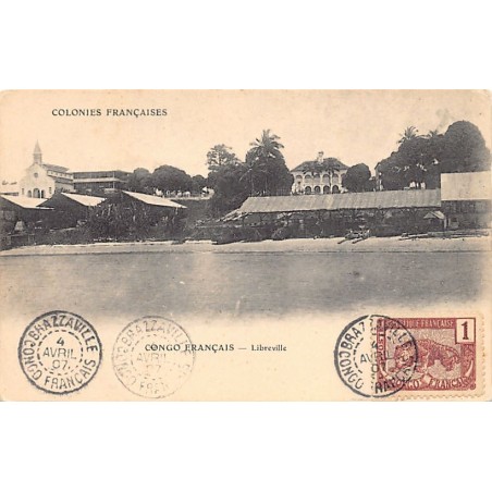 Rare collectable postcards of Gabon. Vintage Postcards of Gabon