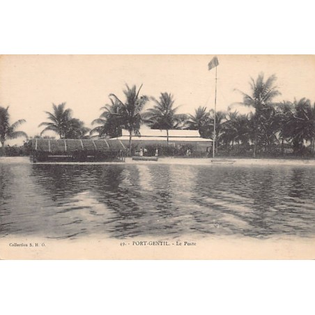 Rare collectable postcards of Gabon. Vintage Postcards of Gabon