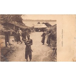 Rare collectable postcards of Gabon. Vintage Postcards of Gabon