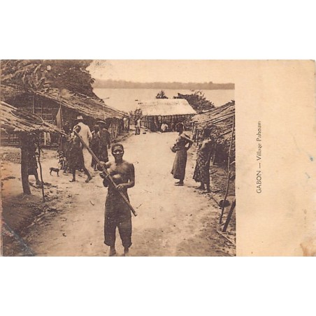 Rare collectable postcards of Gabon. Vintage Postcards of Gabon