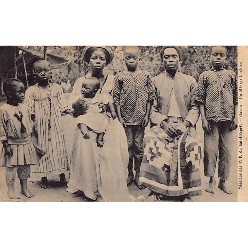 Rare collectable postcards of Gabon. Vintage Postcards of Gabon