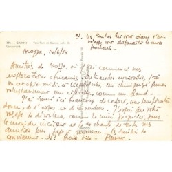 Rare collectable postcards of Gabon. Vintage Postcards of Gabon