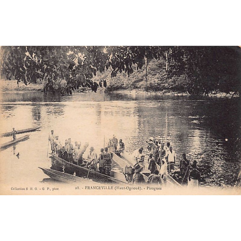 Rare collectable postcards of Gabon. Vintage Postcards of Gabon