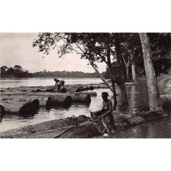 Rare collectable postcards of Gabon. Vintage Postcards of Gabon