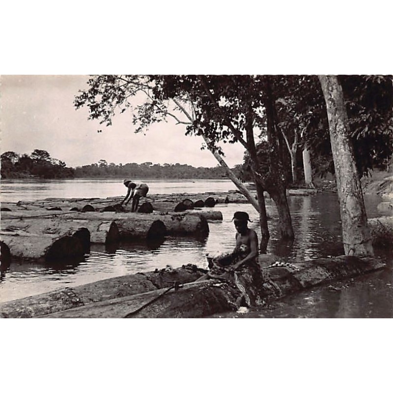 Rare collectable postcards of Gabon. Vintage Postcards of Gabon