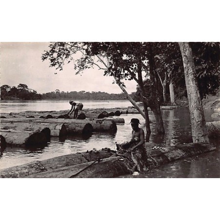 Rare collectable postcards of Gabon. Vintage Postcards of Gabon