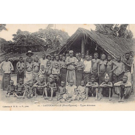 Rare collectable postcards of Gabon. Vintage Postcards of Gabon