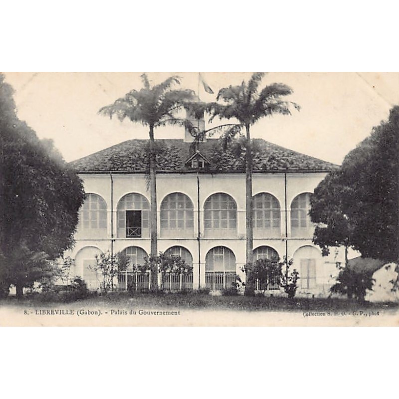 Rare collectable postcards of Gabon. Vintage Postcards of Gabon