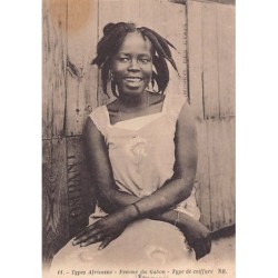 Rare collectable postcards of Gabon. Vintage Postcards of Gabon