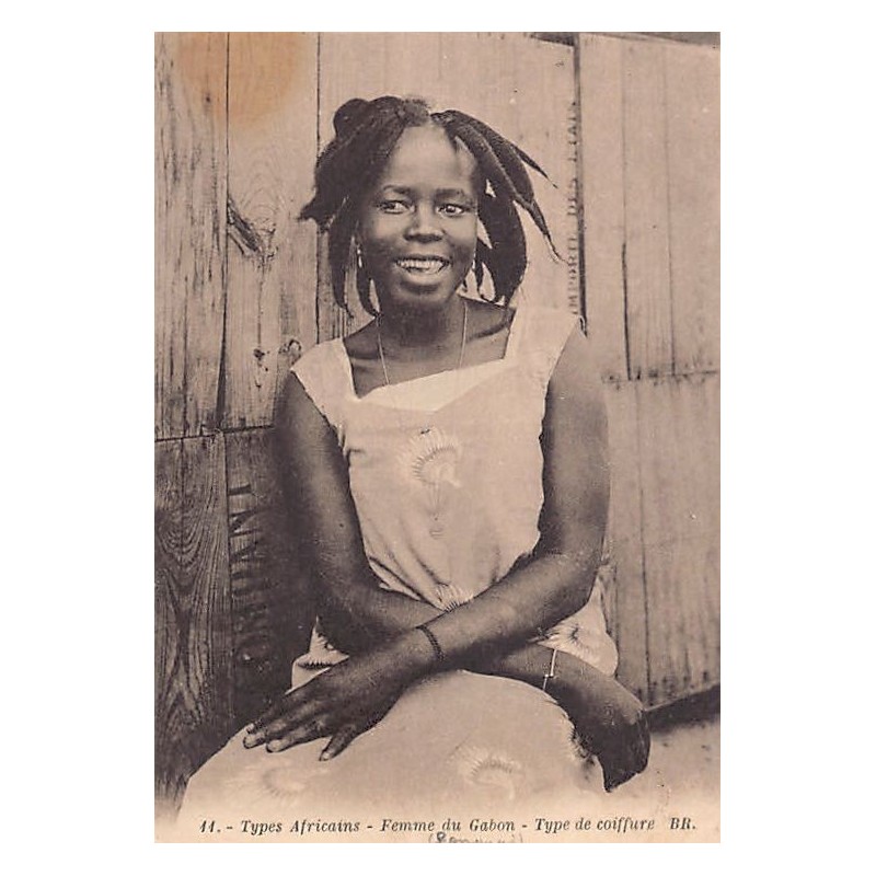 Rare collectable postcards of Gabon. Vintage Postcards of Gabon