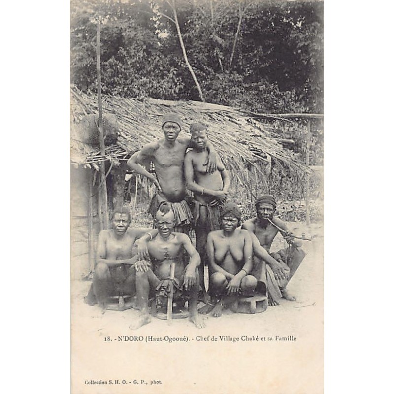 Rare collectable postcards of Gabon. Vintage Postcards of Gabon