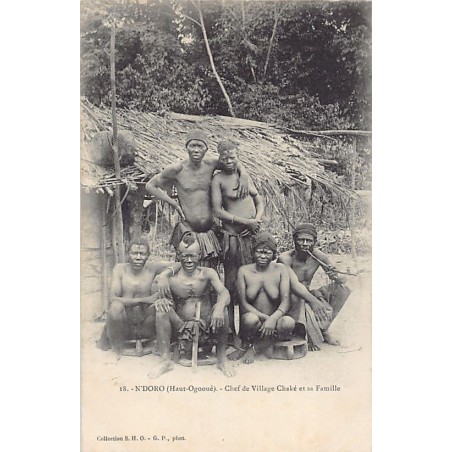 Rare collectable postcards of Gabon. Vintage Postcards of Gabon