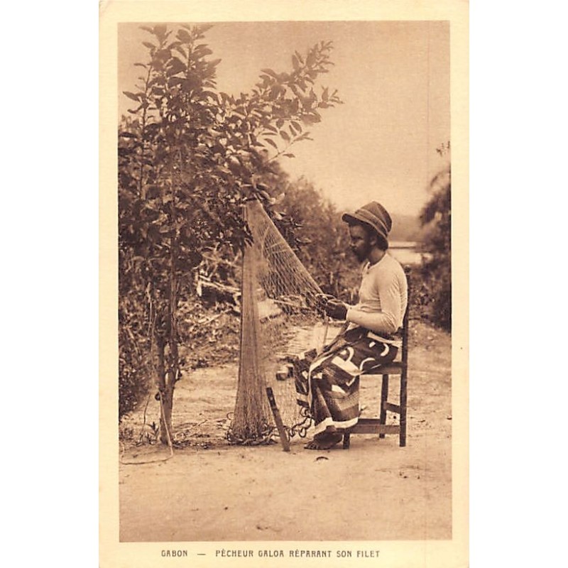 Rare collectable postcards of Gabon. Vintage Postcards of Gabon