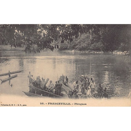 Rare collectable postcards of Gabon. Vintage Postcards of Gabon