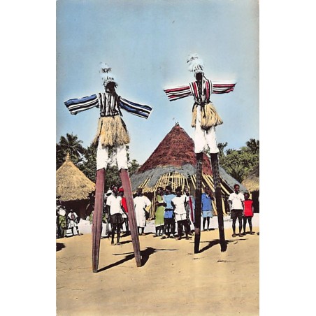 Rare collectable postcards of Ivory Coast - Côte d'Ivoire. Vintage Postcards of Ivory Coast - Côte d'Ivoire