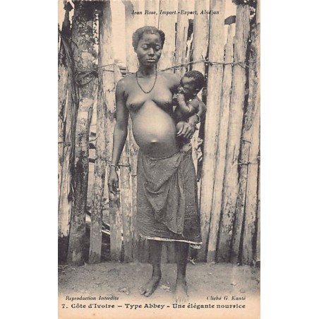 Rare collectable postcards of Ivory Coast - Côte d'Ivoire. Vintage Postcards of Ivory Coast - Côte d'Ivoire