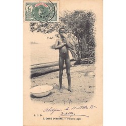 Rare collectable postcards of Ivory Coast - Côte d'Ivoire. Vintage Postcards of Ivory Coast - Côte d'Ivoire