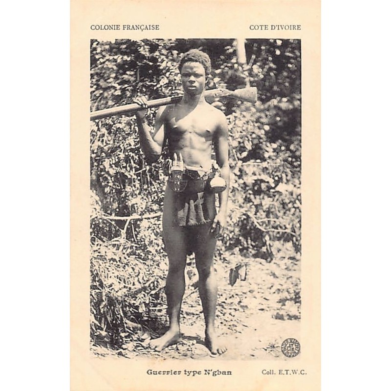 Rare collectable postcards of Ivory Coast - Côte d'Ivoire. Vintage Postcards of Ivory Coast - Côte d'Ivoire