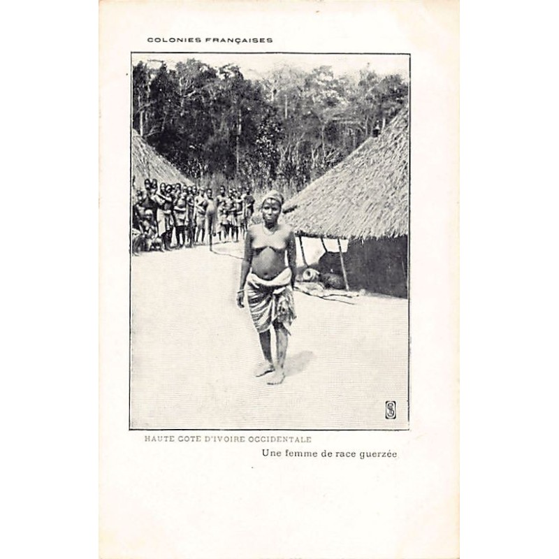 Rare collectable postcards of Ivory Coast - Côte d'Ivoire. Vintage Postcards of Ivory Coast - Côte d'Ivoire