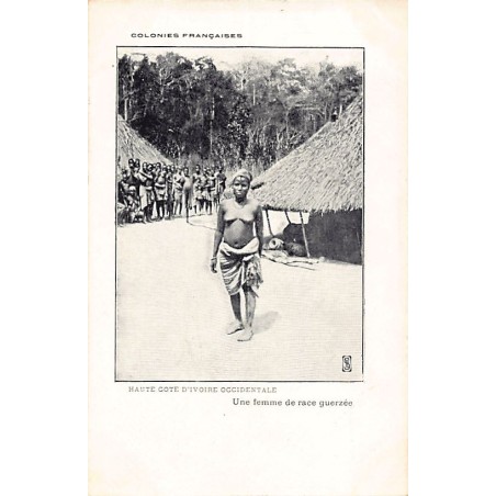 Rare collectable postcards of Ivory Coast - Côte d'Ivoire. Vintage Postcards of Ivory Coast - Côte d'Ivoire
