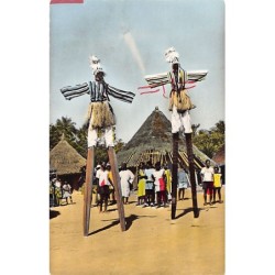 Rare collectable postcards of Ivory Coast - Côte d'Ivoire. Vintage Postcards of Ivory Coast - Côte d'Ivoire