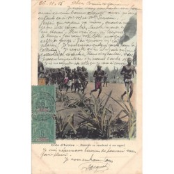 Rare collectable postcards of Ivory Coast - Côte d'Ivoire. Vintage Postcards of Ivory Coast - Côte d'Ivoire