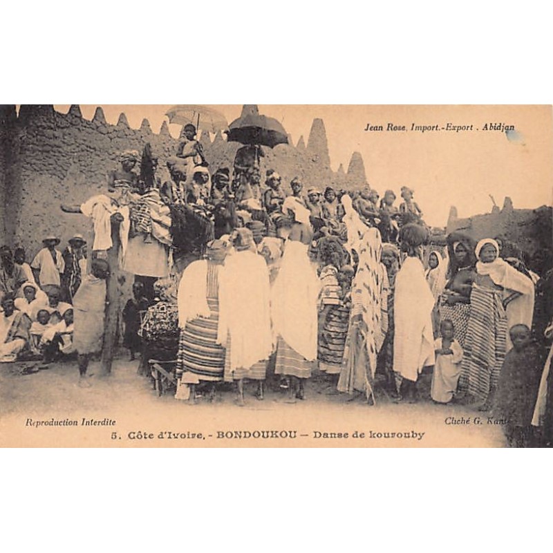 Rare collectable postcards of Ivory Coast - Côte d'Ivoire. Vintage Postcards of Ivory Coast - Côte d'Ivoire