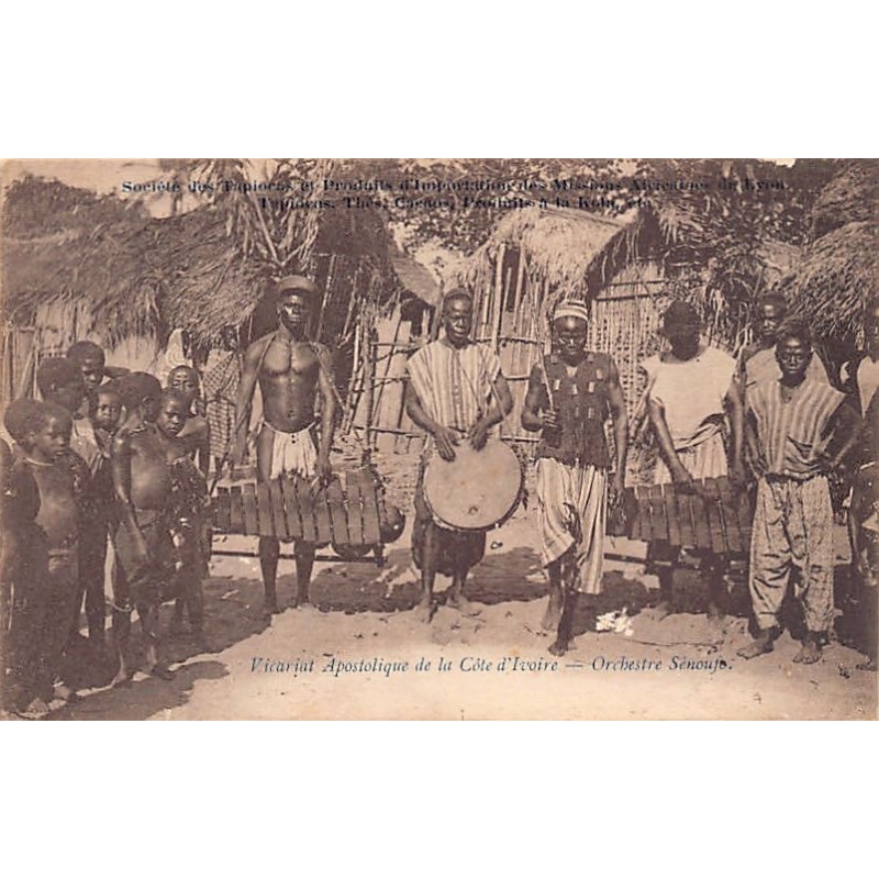 Rare collectable postcards of Ivory Coast - Côte d'Ivoire. Vintage Postcards of Ivory Coast - Côte d'Ivoire