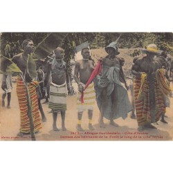 Rare collectable postcards of Ivory Coast - Côte d'Ivoire. Vintage Postcards of Ivory Coast - Côte d'Ivoire