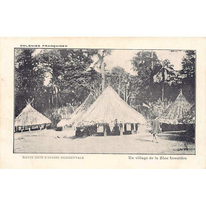 Rare collectable postcards of Ivory Coast - Côte d'Ivoire. Vintage Postcards of Ivory Coast - Côte d'Ivoire