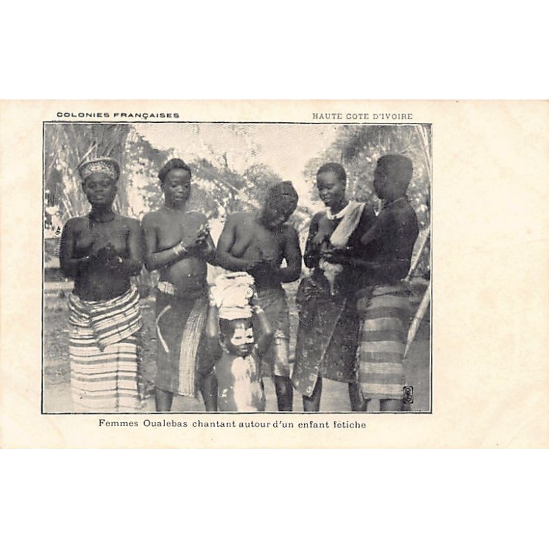 Rare collectable postcards of Ivory Coast - Côte d'Ivoire. Vintage Postcards of Ivory Coast - Côte d'Ivoire