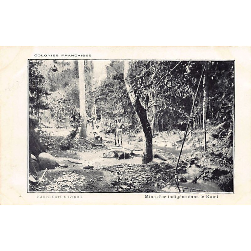 Rare collectable postcards of Ivory Coast - Côte d'Ivoire. Vintage Postcards of Ivory Coast - Côte d'Ivoire