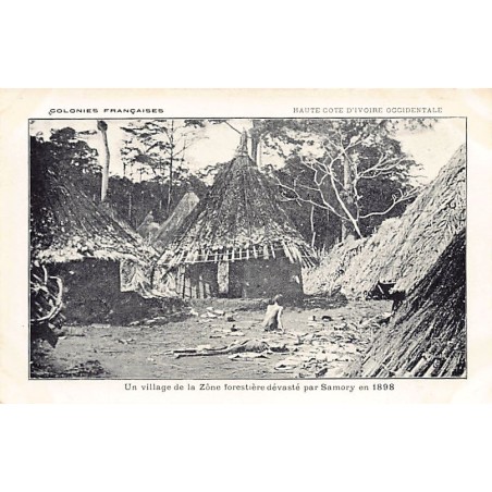 Rare collectable postcards of Ivory Coast - Côte d'Ivoire. Vintage Postcards of Ivory Coast - Côte d'Ivoire