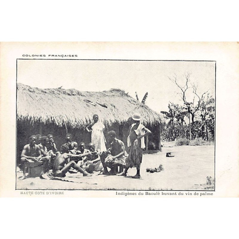 Rare collectable postcards of Ivory Coast - Côte d'Ivoire. Vintage Postcards of Ivory Coast - Côte d'Ivoire