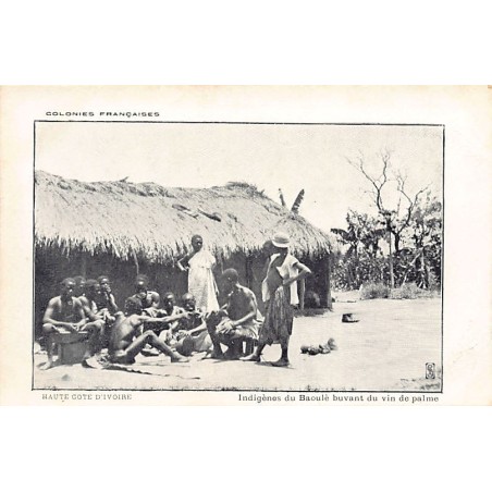 Rare collectable postcards of Ivory Coast - Côte d'Ivoire. Vintage Postcards of Ivory Coast - Côte d'Ivoire